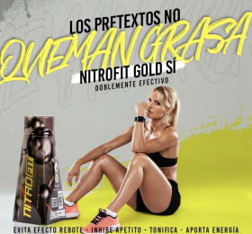 Nitrofit Gold Edition Coadyuvante para eliminar grasa corporal* Natural