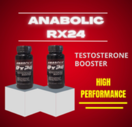 Anabolic RX 24 * Testosterona – Energizante * 60 caps