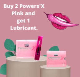Promoción Powers’x Pink con Lubricante
